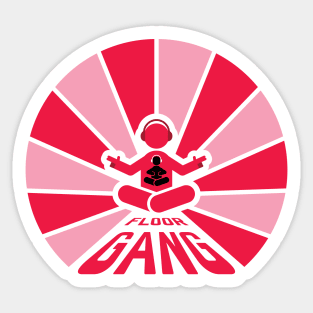 Floor Gang Gamer Sticker